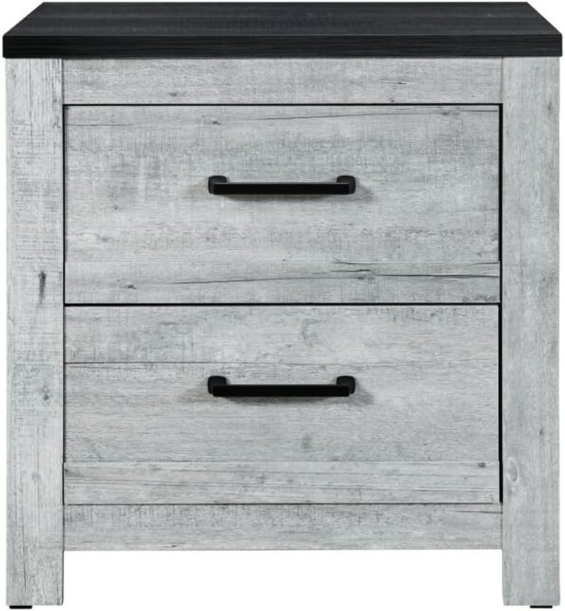 Kicks Grey WASH 5PC Full Bedroom Set