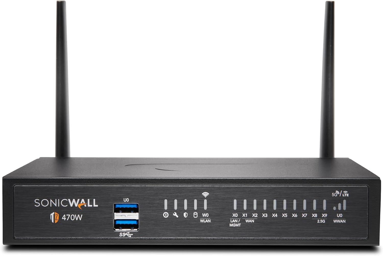 SonicWall TZ470W Wireless Gen7 Firewall | Multi-Gig Wi-Fi Security Appliance for SMB & Branch Use with SD-WAN, Wireless Coverage, and Malware Protection (02-SSC-2831)