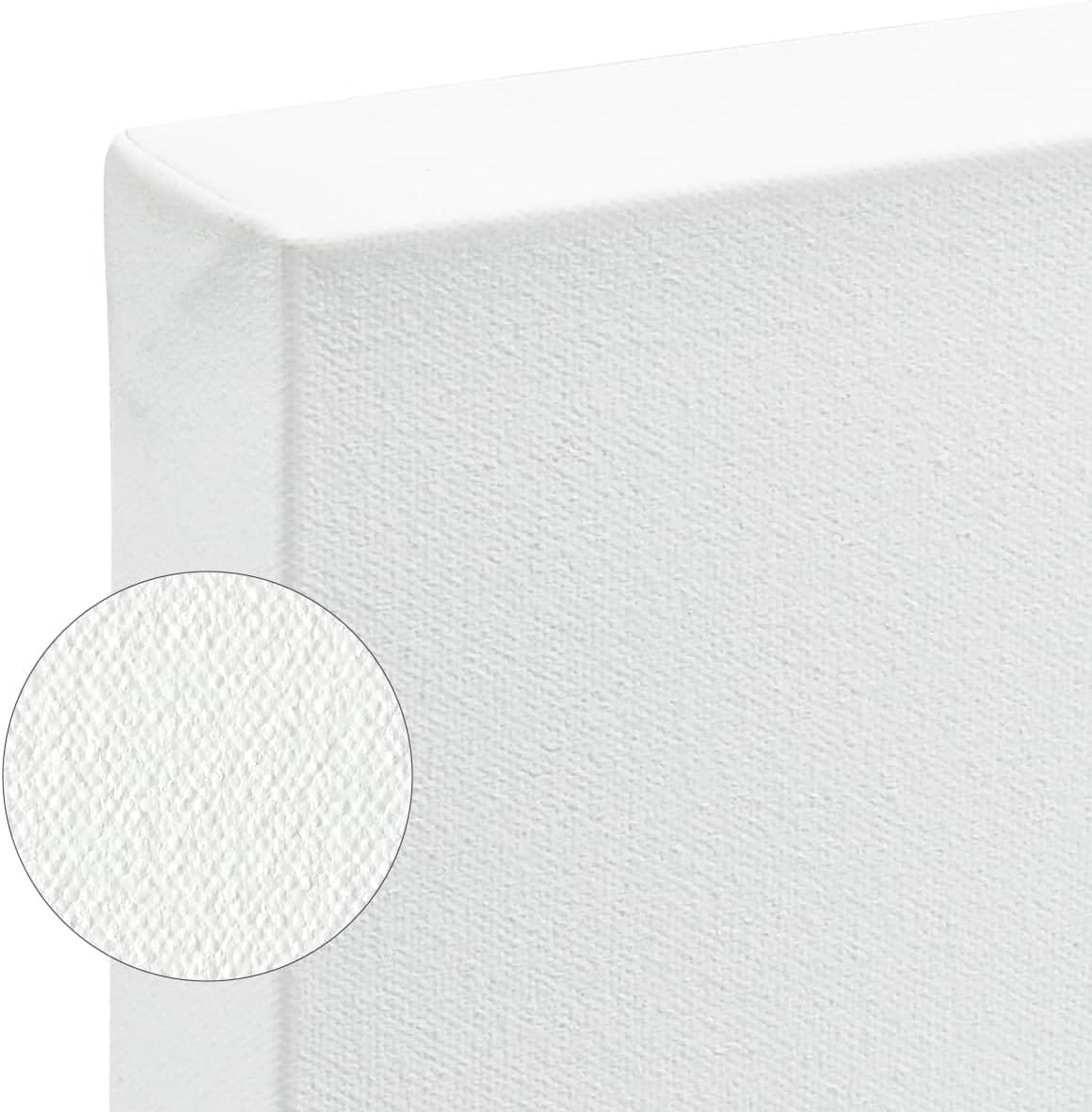 SoHo Urban Artist, 30x36 Heavyweight Stretched Cotton Canvas for Painting - 1.5' Deep- 3 Pack, Triple Primed, 100% Cotton Canvas, Archival, Universal Primed for Oil, Acrylic, Alkyd, Mixed Media
