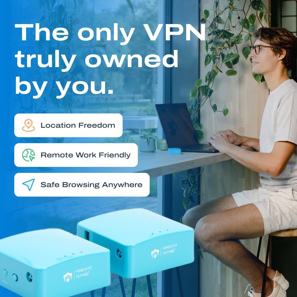 Capri CP-EL128, Server & Travel Router VPN – Secure Home Network Access from Anywhere, Keep Your Home IP Wherever You are, and Enjoy Private, Full VPN Control