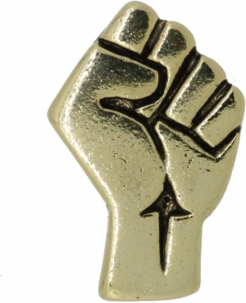 Jim Clift Design Civil Rights Gold Lapel Pin