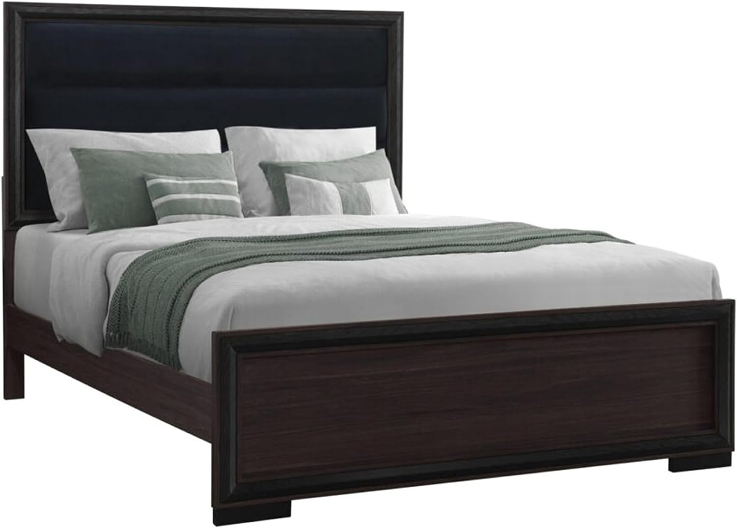 Brown 5PC. Full Bedroom Set
