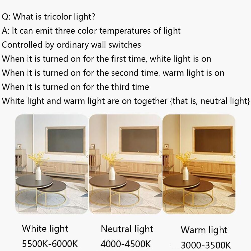 Round LED Ceiling Lamp Thin Flat Modern Flush Mount Lighting Ceiling Light 3000K-6000K Dimming Ceiling Light Fixture for Living Room Bedroom Dining Room Kitchen Study Room Corridor(30cm)