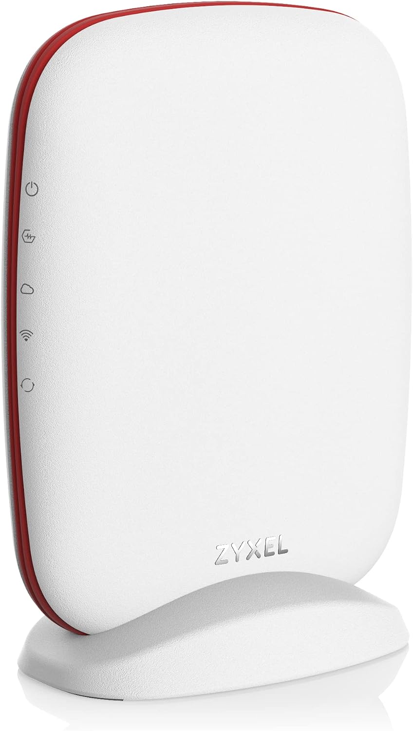 Zyxel Secure Cloud-Managed Router with AXE5400 Tri-Band WiFi Subscription-Free Network Security, Manageable via Nebula APP/Ideal for Small Office/Small Branch. [SCR 50AXE]