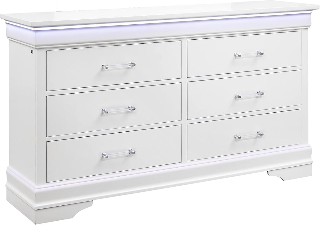 White Full Bedroom Set