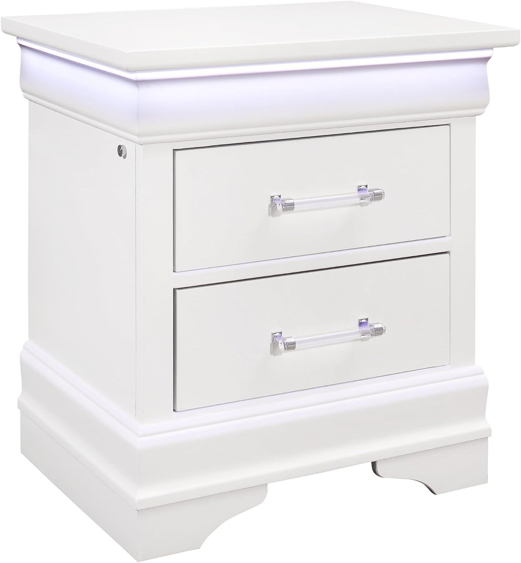 White Full Bedroom Set