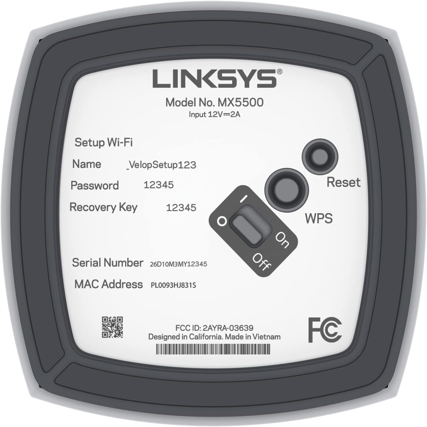 Linksys MX5502 Atlas Pro 6 Wi-Fi 6 Dual-Band Mesh System (2 Pack)