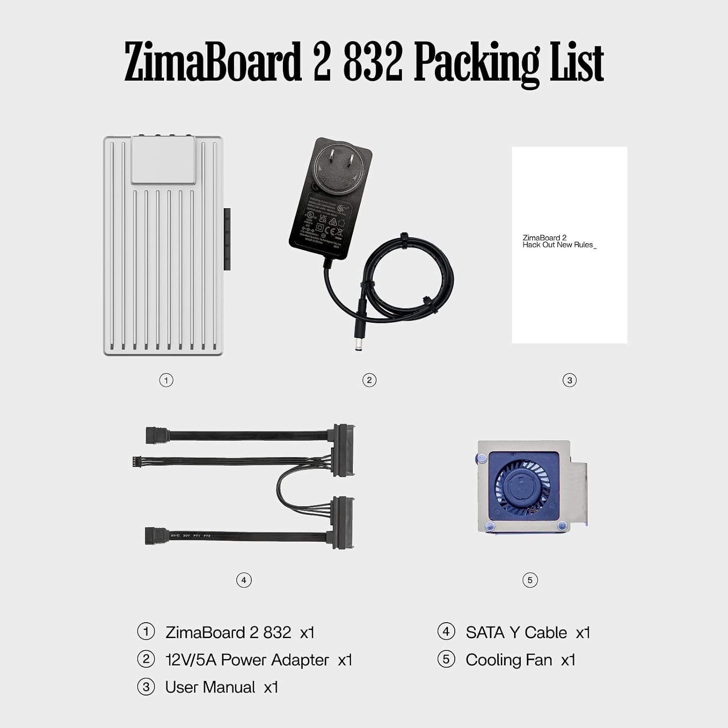 ZimaBoard 2 832 x86 Home Server, Quad-Core N150, 8GB DDR5, 32GB eMMC, PCIe 3.0×4 Expansion, Dual 2.5GbE & Dual SATA3.0, Low-Power 24/7 Fanless, All-in-One NAS/Router/Docker/Home Lab with ZimaOS