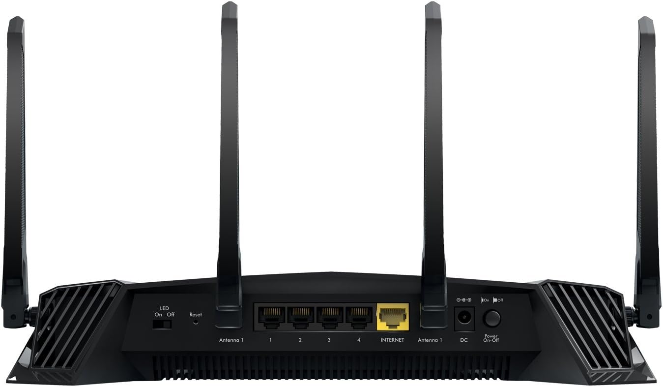 NETGEAR Nighthawk Pro Gaming XRM570 WiFi Router and Mesh WiFi System with 6 Ethernet Ports and Wireless speeds up to 2.6 Gbps, AC2600, Optimized for Low ping