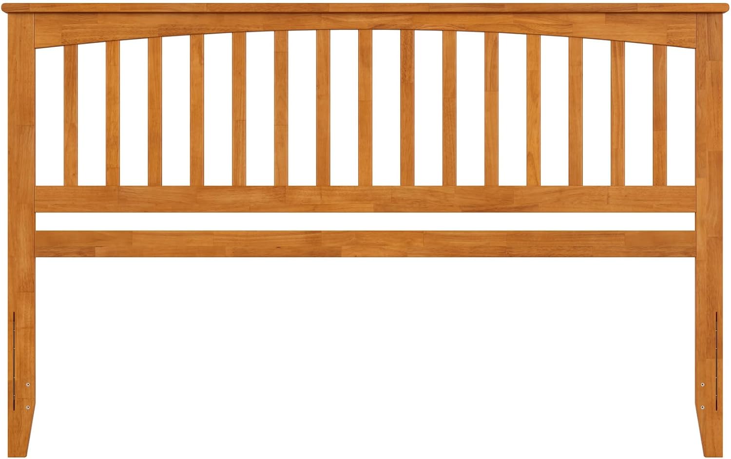 AFI, Mission King Solid Wood Headboard, Light Toffee
