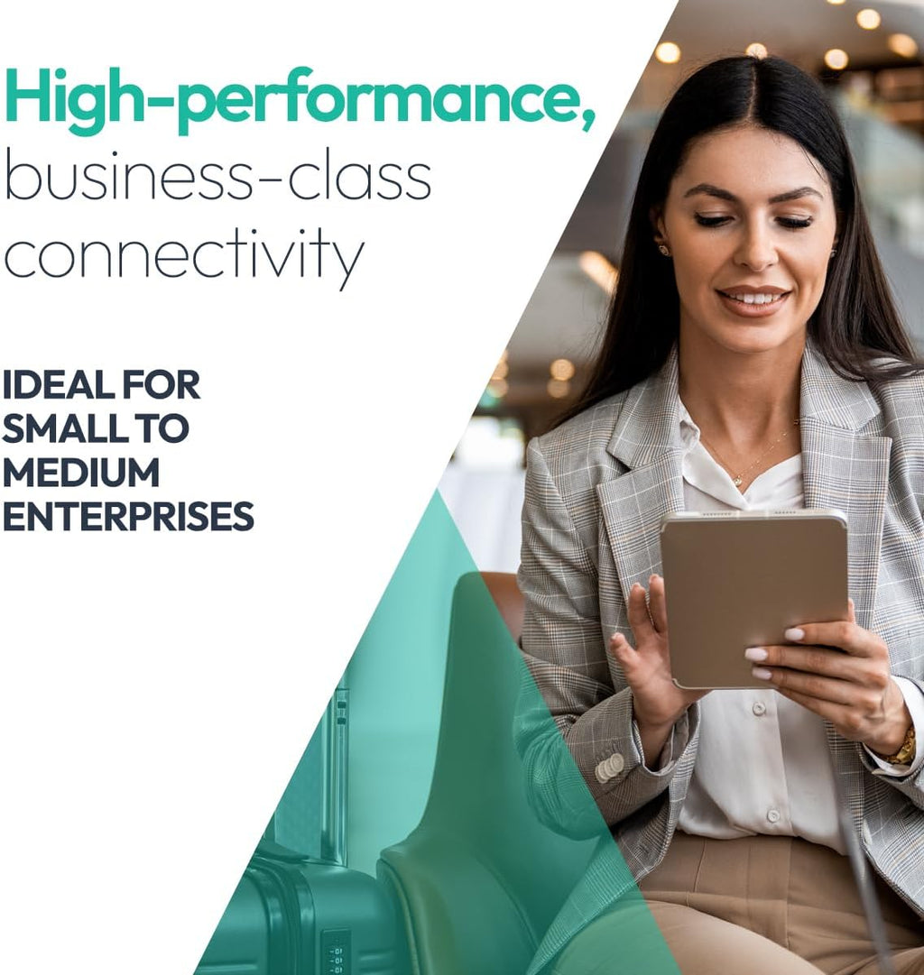 NETGEAR Tri-Band PoE 10 G Insight Manageable WiFi 7 Access Point (WBE750) – 18.4 Gbps Speed (AX18400) - Covers up to 3,000 sq. ft., 256 Client Devices - WPA3 - Power Adapter not Included