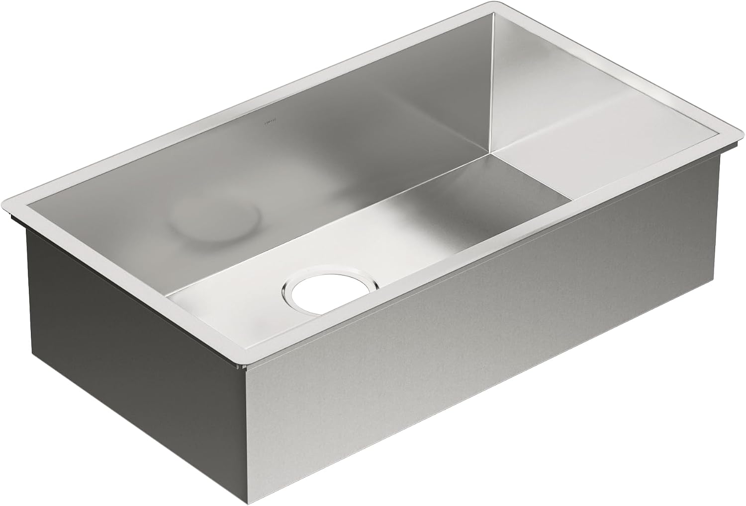 Moen G18180 Prep 18-Gauge Steel Undermount Single Bowl Kitchen Sink, 31-Inch x 18-Inch, Stainless Steel