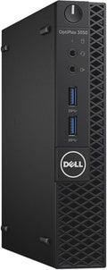 Dell CFC5C OptiPlex 3050 Micro Form Factor Desktop Computer, Intel Core i5-7500T, 8GB DDR4, 256GB Solid State Drive, Windows 10 Pro