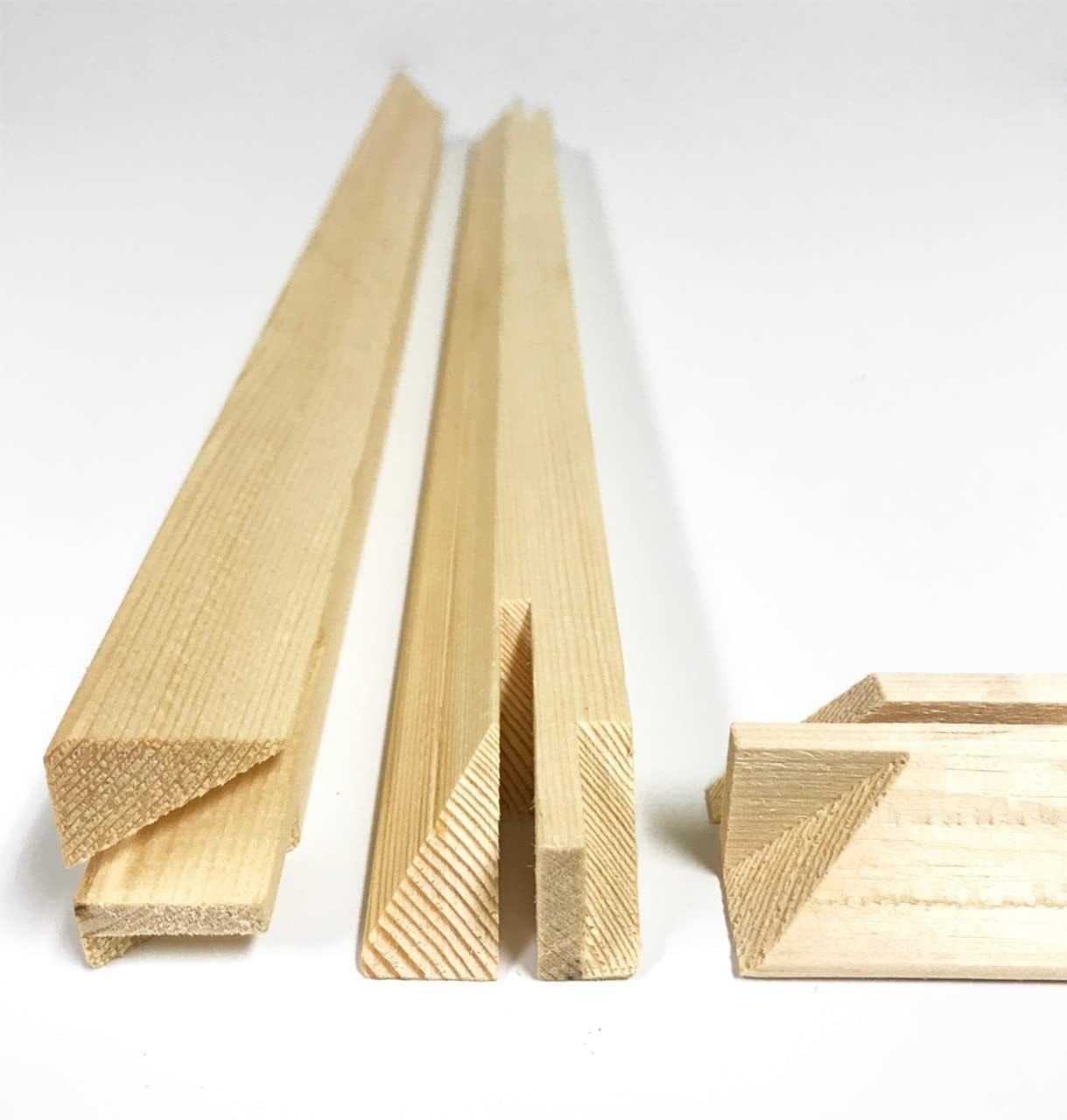 14' 50 PK Bulk Discount 1.5' Canvas Stretcher Bars Wood Frame for Canvas Stretching.Extra Large Custom Size 6-96'