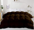 Super Soft 1000-TC All Season Down Alternative Comforter & 2pc Pillow Shams Super King (98' x 108') Inches Decorative Pintuck Comforter 100% Egyptian Cotton 600-GSM Fill & 8-Corner Tabs
