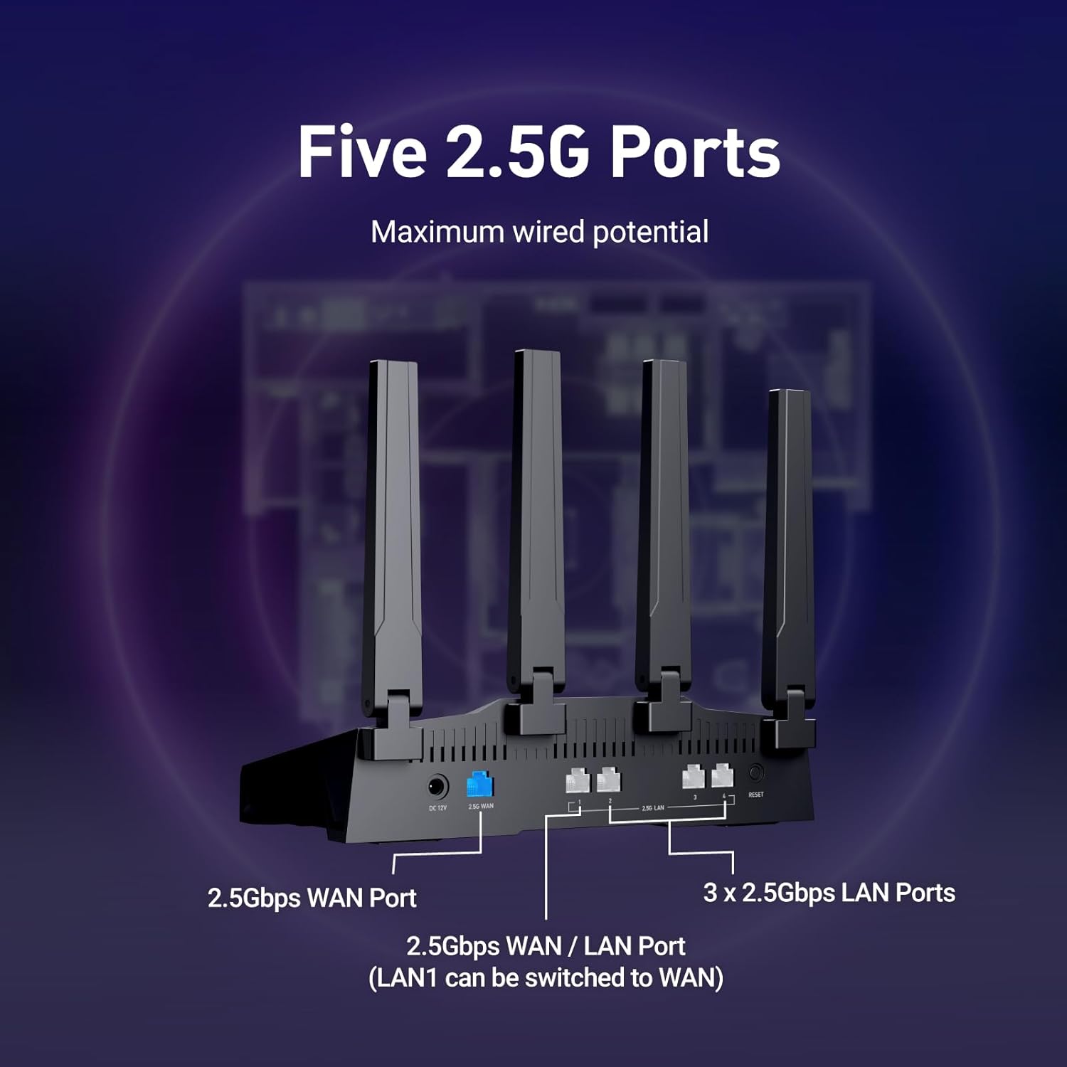 GL.iNet GL-BE9300(Flint 3) Tri-Band WiFi 7 Router & GL.iNet GL-AXT1800(Slate AX) Portable Gigabit Travel Router