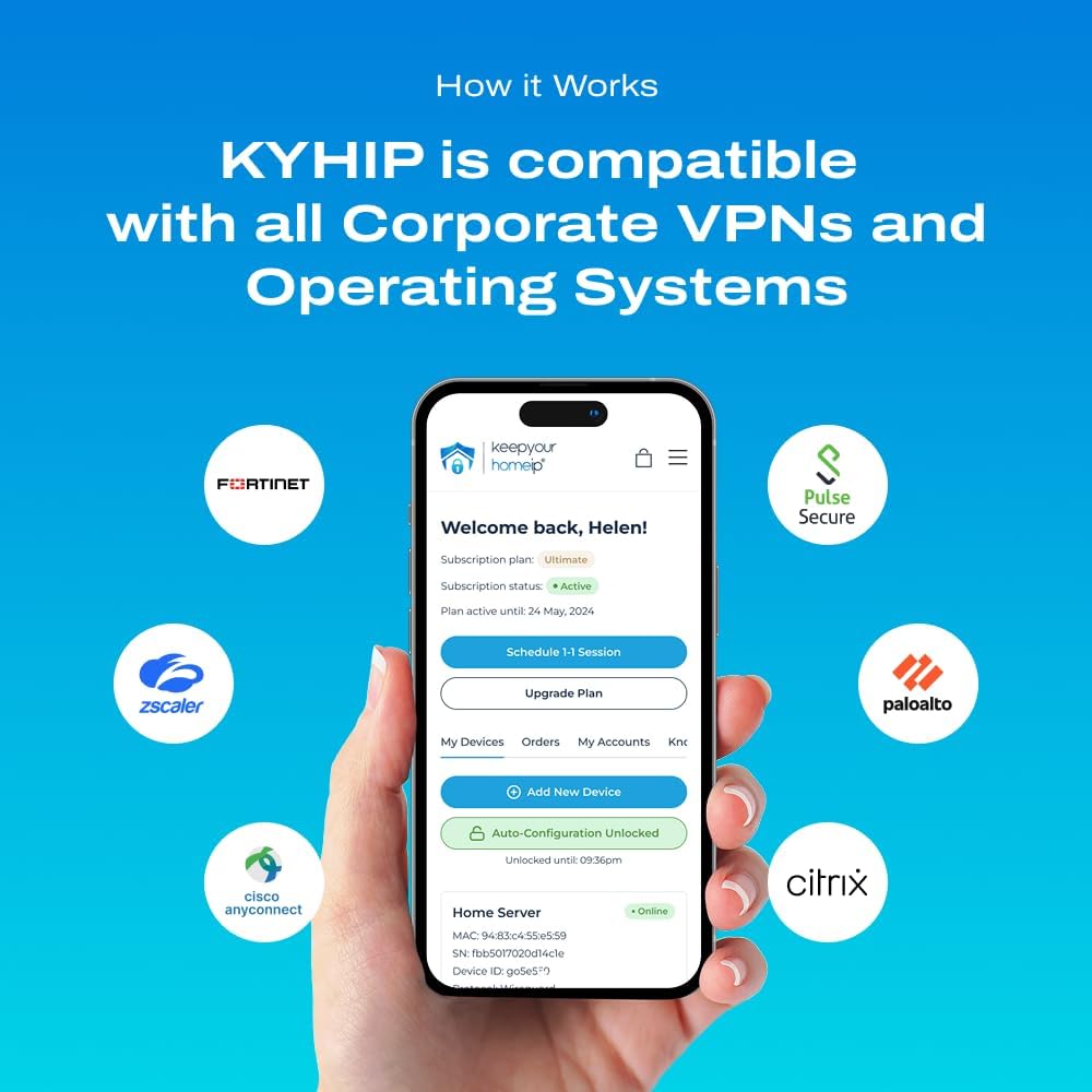 Capri CP-EL128, Server & Travel Router VPN – Secure Home Network Access from Anywhere, Keep Your Home IP Wherever You are, and Enjoy Private, Full VPN Control