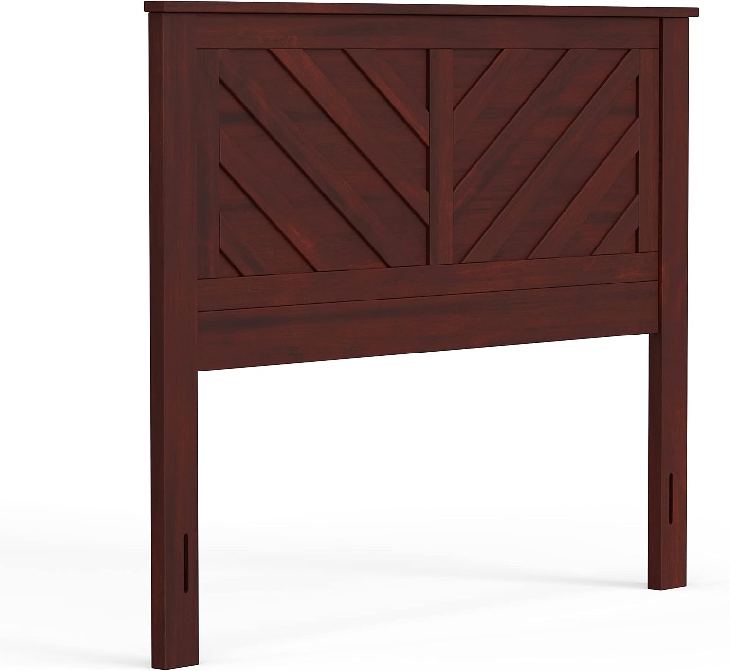 Glenwillow Home LaFerme Wood Panel Headboard in Cherry - Full Size