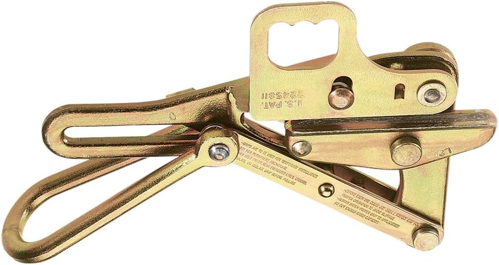 Klein Tools 1684-5H Chicago Grip with Latch 0.37-Inch Cable, Made in USA