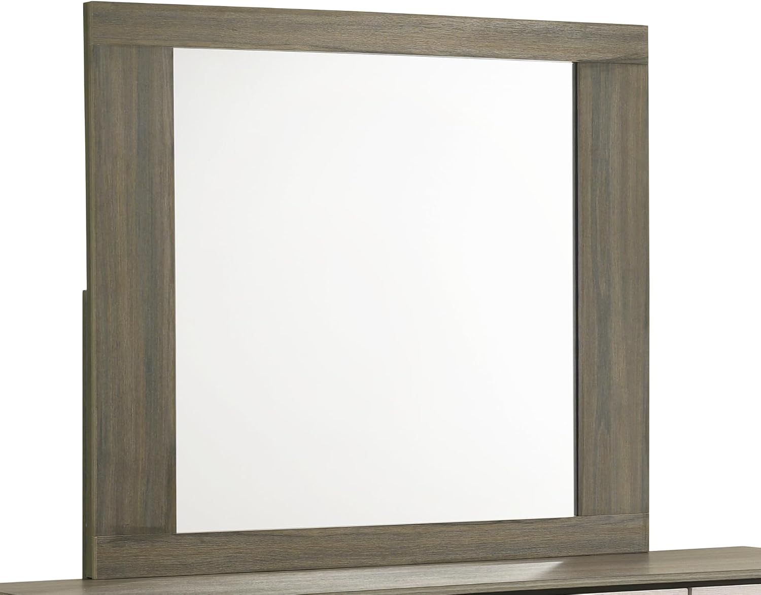 Modern Style 4 Pc Full Bedroom Set Made with Wood in Beige Brown