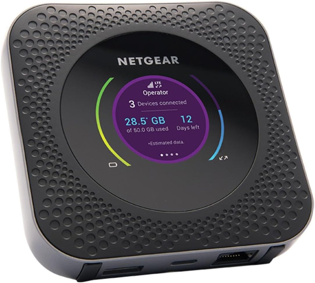 Netgear Nighthawk MR1100 4G LTE Mobile Hotspot Router (AT&T GSM Unlocked)(Steel Gray)
