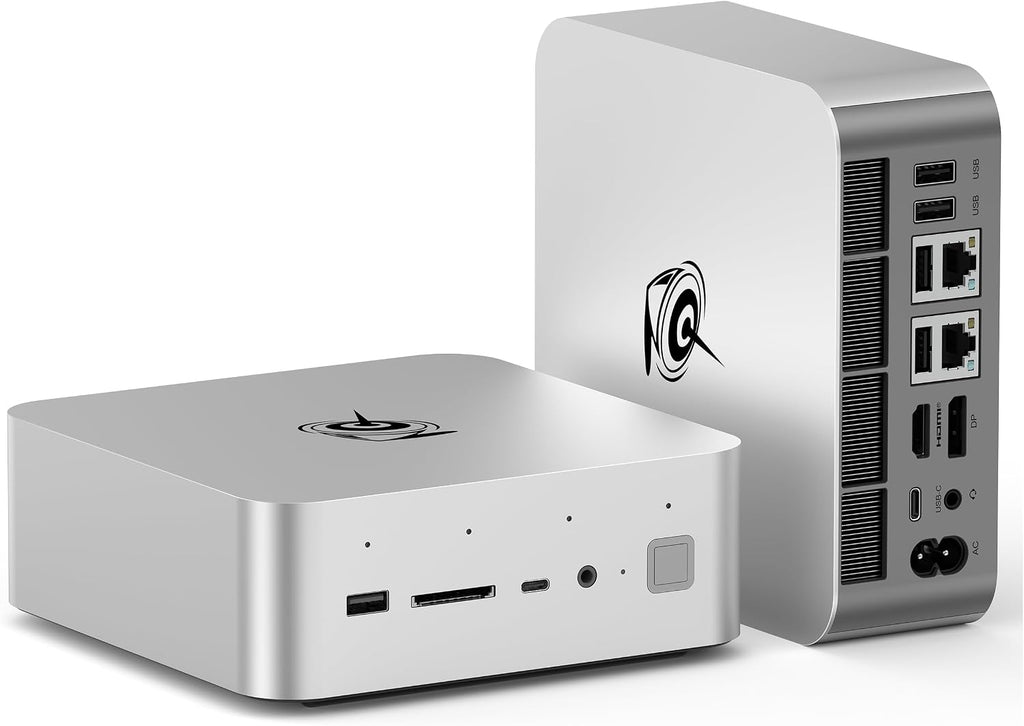 Beelink GTi15 285H Mini PC, Intel Core Ultra 9 285H (16C/16T,Up to 5.4GHz), 96GB DDR5 2TB SSD, Mini Computer Support 10G LAN/Triple Display/WiFi7/BT5.4, Home/Office AI Mini Desktop Computer