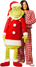 Franco Dr. Seuss The Grinch Holiday & Christmas Bedding Super Soft Life Size Plush 60 Inch Large Oversized Cuddle Pillow Buddy,(Officially Licensed Product) Collectibles