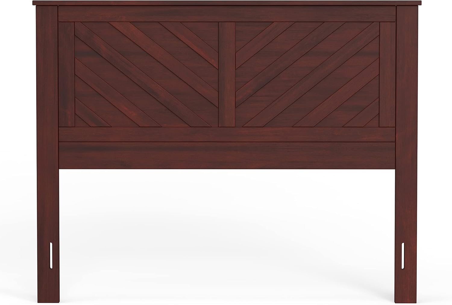 Glenwillow Home LaFerme Wood Panel Headboard in Cherry - Full Size