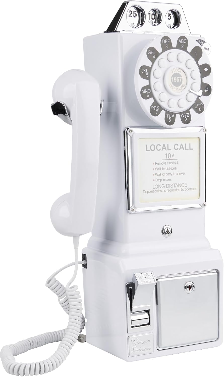 Audio Guest Book Wedding Phone, Retro Audio Phone Guestbook with Clear Voice Recording for Wedding Reception, Bridal Shower, Birthday, Baby Shower, Anniversary, Engagement