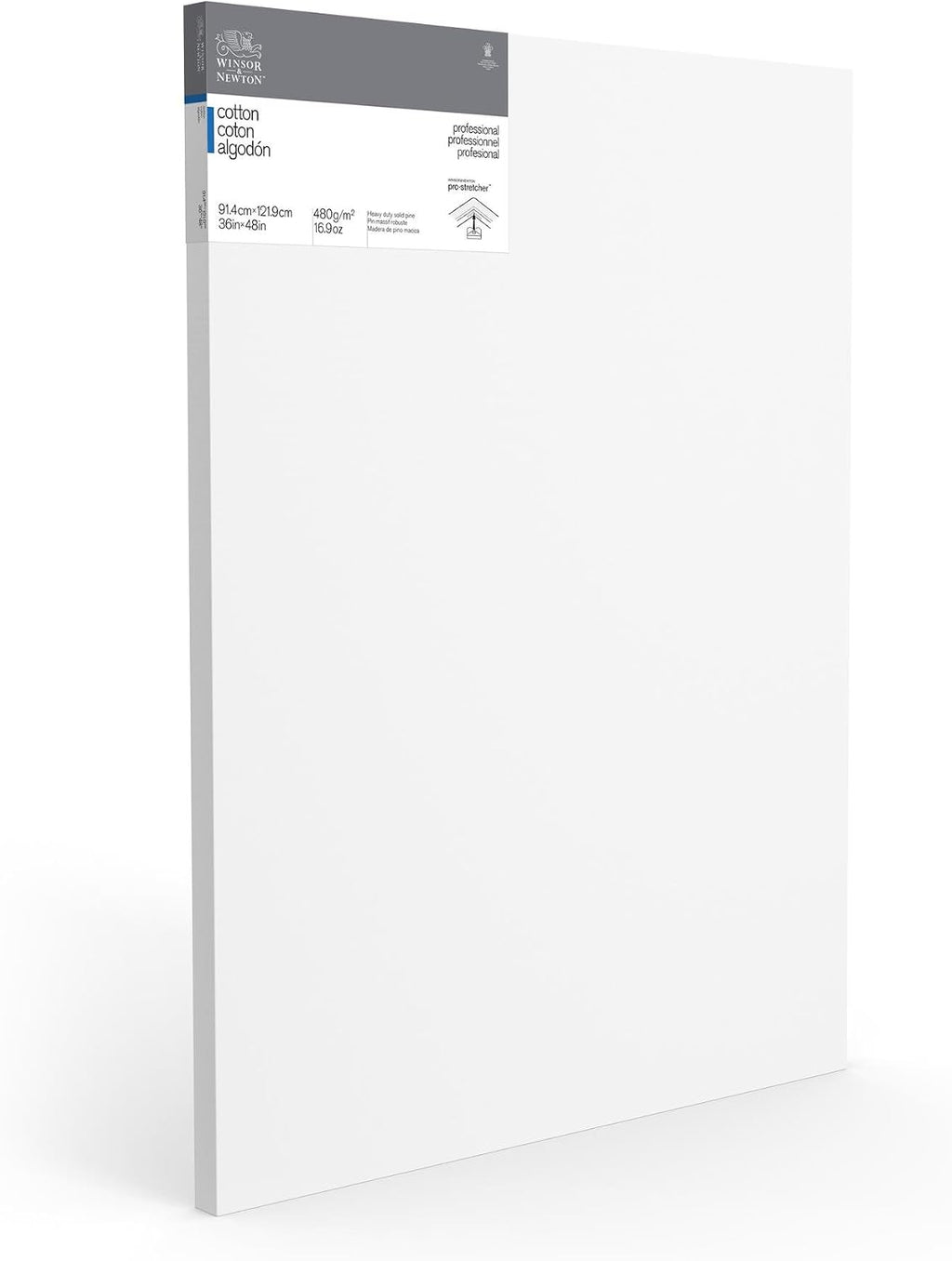 Winsor & Newton Professional Cotton Canvas, 36' x 48' Deep Edge
