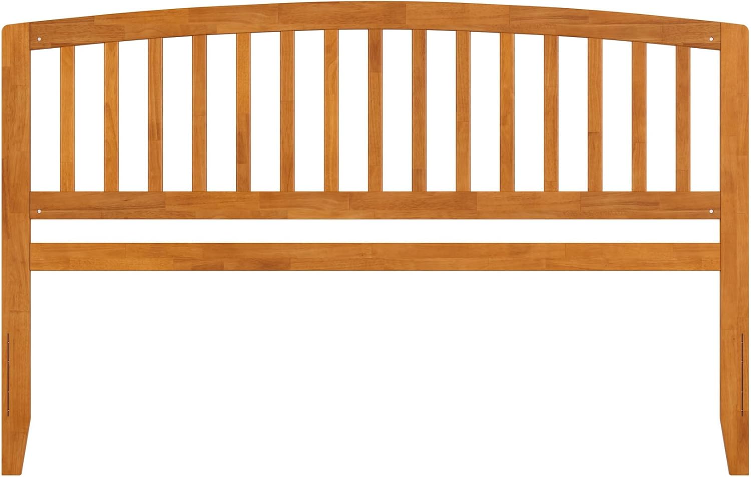 AFI, Richmond Slatted King Solid Wood Headboard, Light Toffee