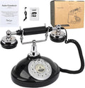Audio Guest Book Wedding Phone, Record Customized Audio Message with Guest Book Retro Phone Audio GuestBook for Wedding Birthday Party Confession (Battery is Included)