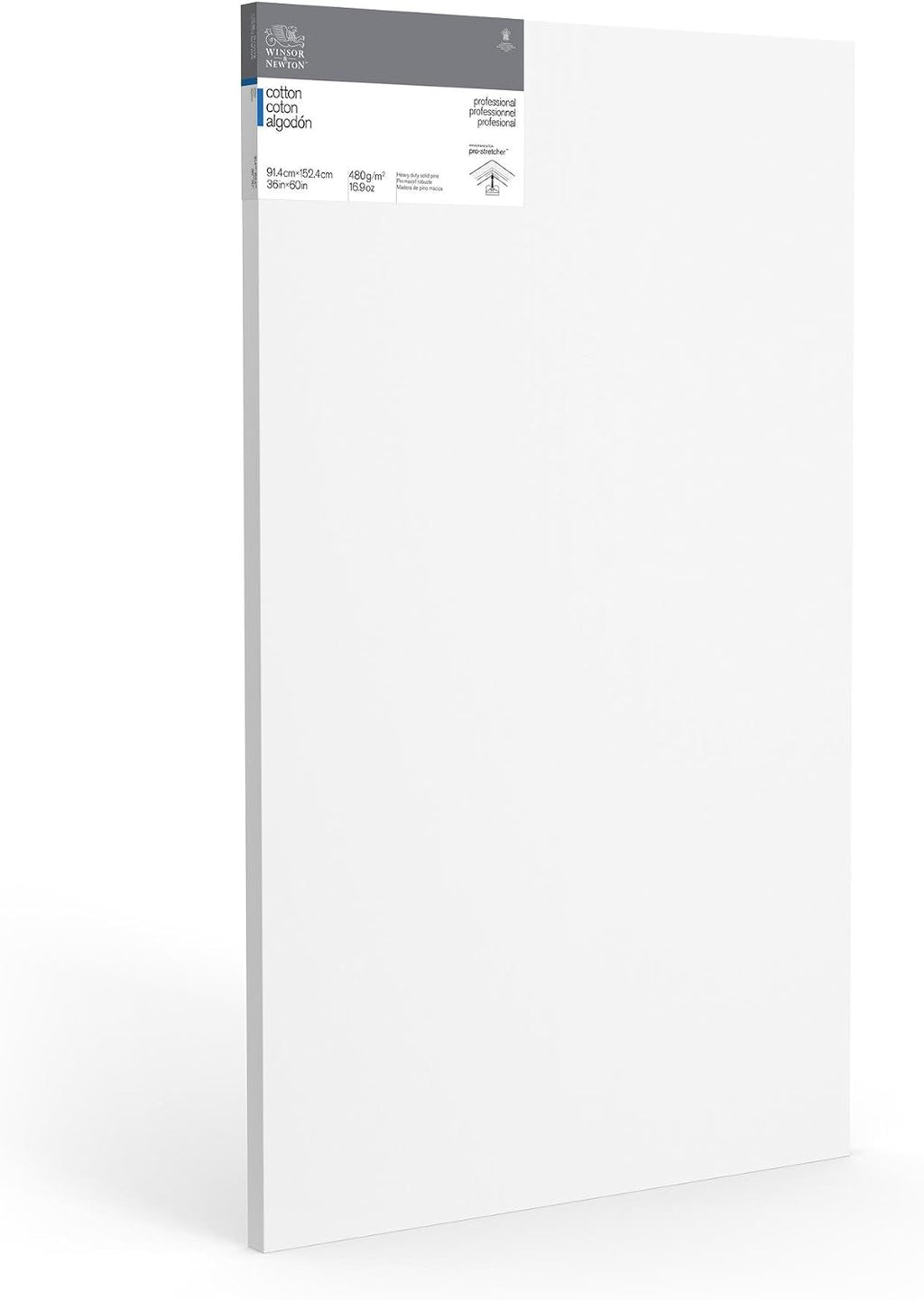 Winsor & Newton Professional Cotton Canvas, 36' x 60' Deep Edge