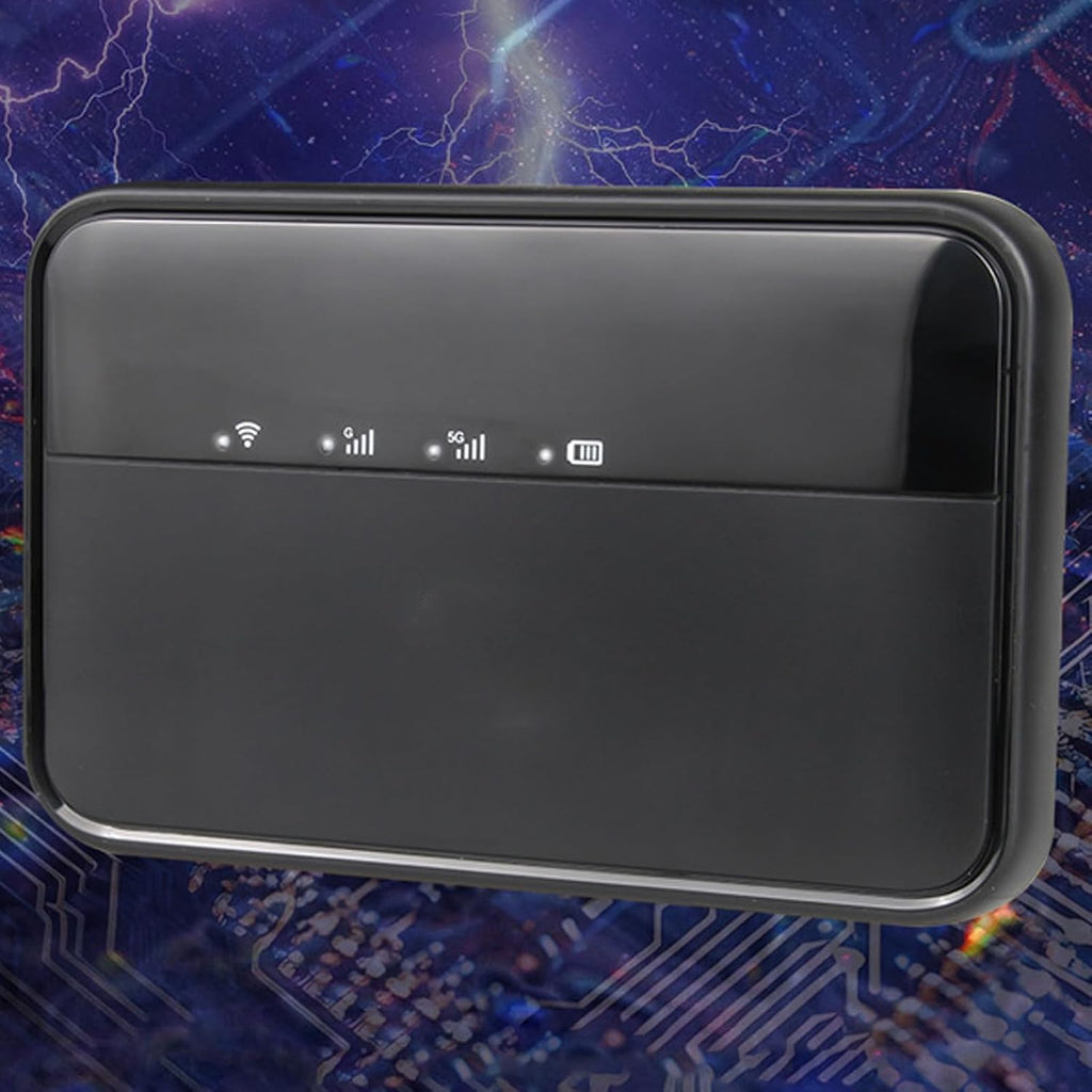 5G Mobile Hotspot Portable High Speed 2.77Gbps WiFi 6 IP54 Rugged 16 Devices 5G Router Support for Travel
