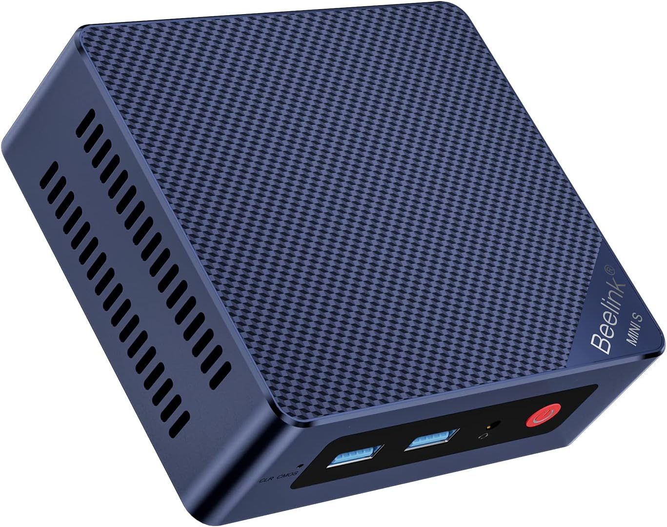 Beelink MINI S12 Mini PC with N95 Processor W-11 Home, 12G LPDDR5 RAM+500G SSD Mini Computer, 2.5G LAN +WiFi5 +BT4.2, Dual Display via 2*HDMI for Office/Home Theater