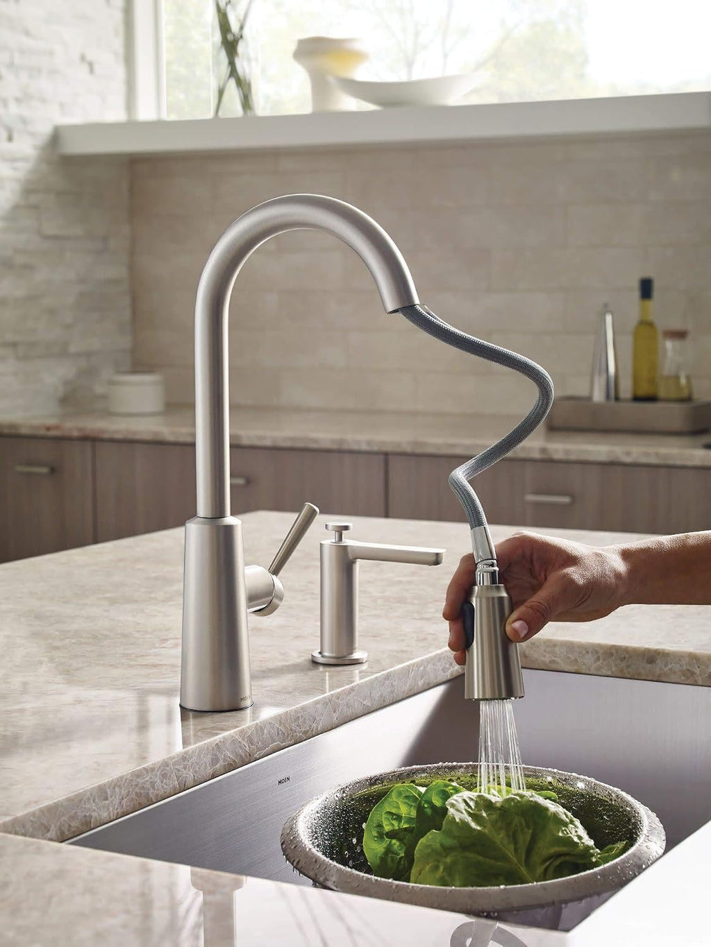 Moen G18180 Prep 18-Gauge Steel Undermount Single Bowl Kitchen Sink, 31-Inch x 18-Inch, Stainless Steel