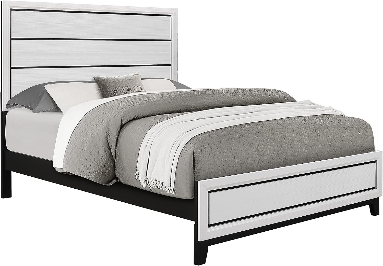 GOWE Mirage White 5PC Full Bedroom Set