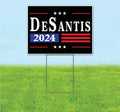 Desantis 2024 (18' x 24') Yard Sign, Quantity Discounts, Multi-Packs, Includes Metal Step Stake, Bandit, New, Advertising, USA | Election, Political, Republican, President, Vote
