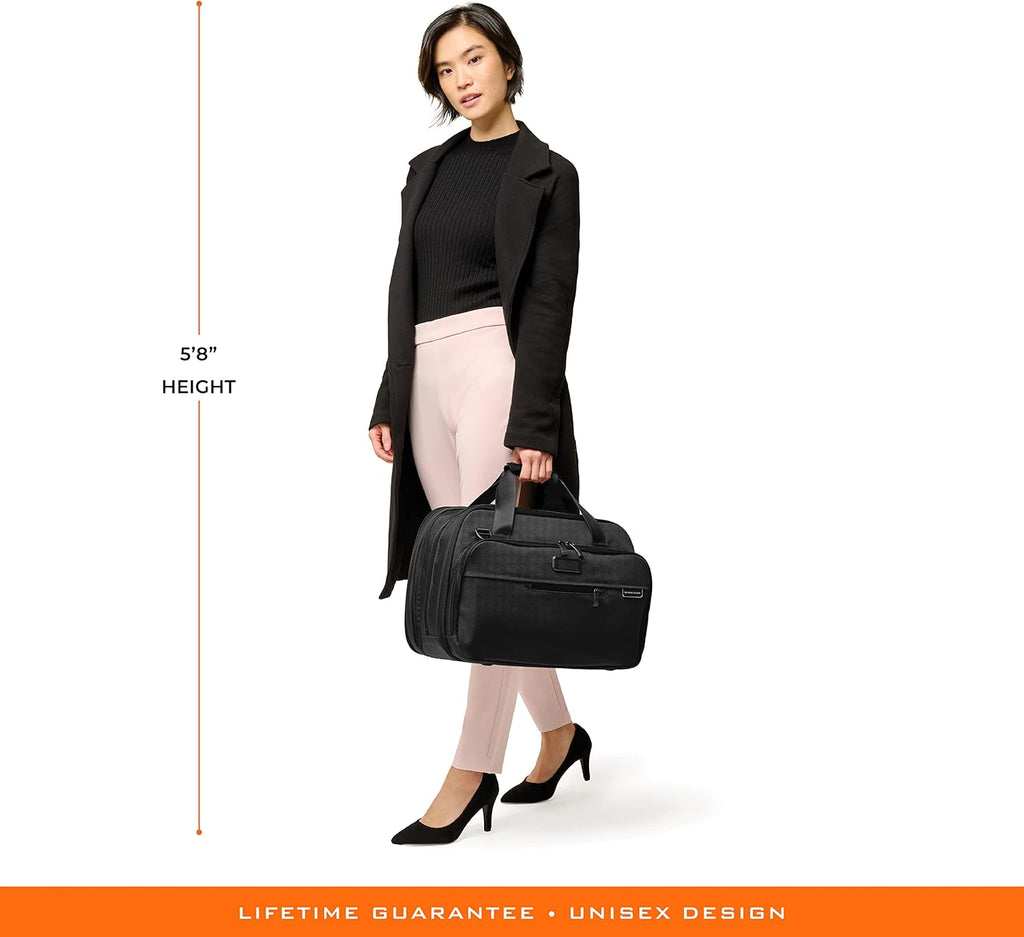 Briggs & Riley Travel Duffel Bag - Weekender & Overnight Luggage for Women & Men, Softside Bag