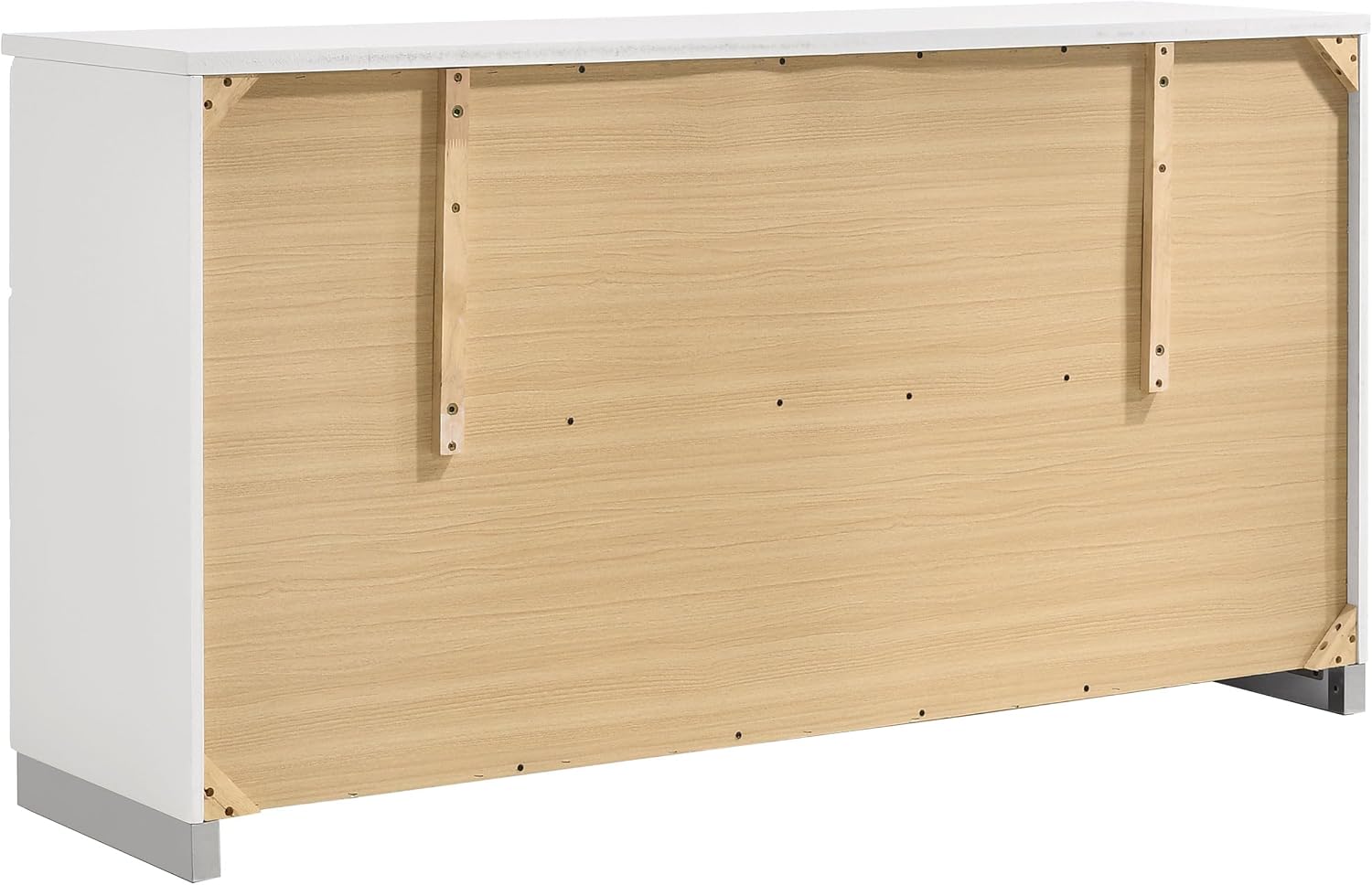 White High Gloss 4 Full Bedroom Set