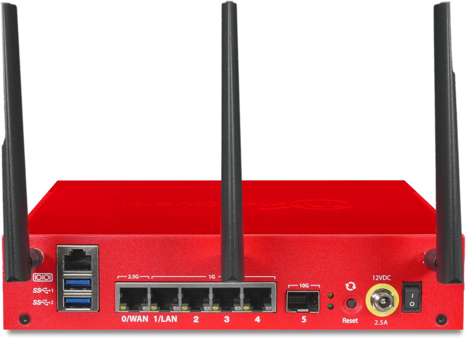 WatchGuard Firebox T145-W with 1 Year Total Security Suite - Wi-Fi 7 Firewall, 2.5Gb, 1Gb & SFP Ports, Enterprise Security for Retail & Branch Locations (WGT146641)