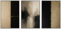 SIGNWIN Framed Canvas Print Wall Art Set Minimalist Neutral Abstract Beige and Black Illustrations Modern Art Contemporary Minimal Ultra for Living Room, Bedroom, Office - 24'x36'x3 White