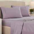 Superior 1200 Thread Count Egyptian Cotton Sheet Set, Bedroom Sheets, Modern Home Essentials, Luxury Bedding, 1 Elastic Deep Pocket Fitted Bed Sheet, 1 Flat Sheet, 2 Pillowcases, King, Zephyr
