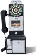 RetroVox Video & Audio Guest Book Wedding Phone Guestbook Creative Easy to Use & Fun Engagements Anniversaries Baby Showers Graduation (A Video Black)