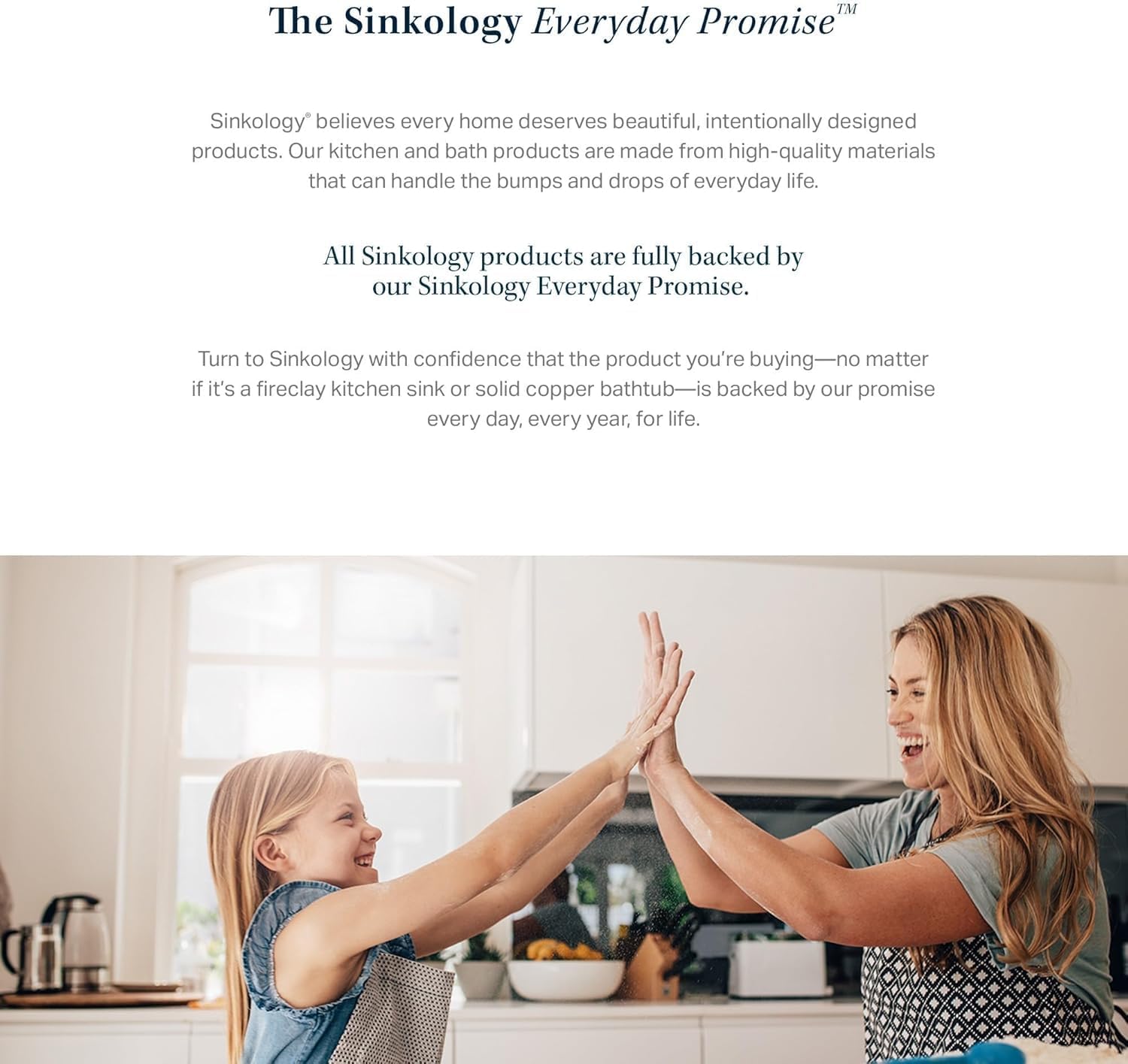 Sinkology Parker 34 Inch Fireclay Farmhouse Kitchen Sink - White Apron Front Double Bowl - Quick-Fit Drop-In Install for 36 Inch Cabinet - SureFire Material - Sinkology Everyday Warranty