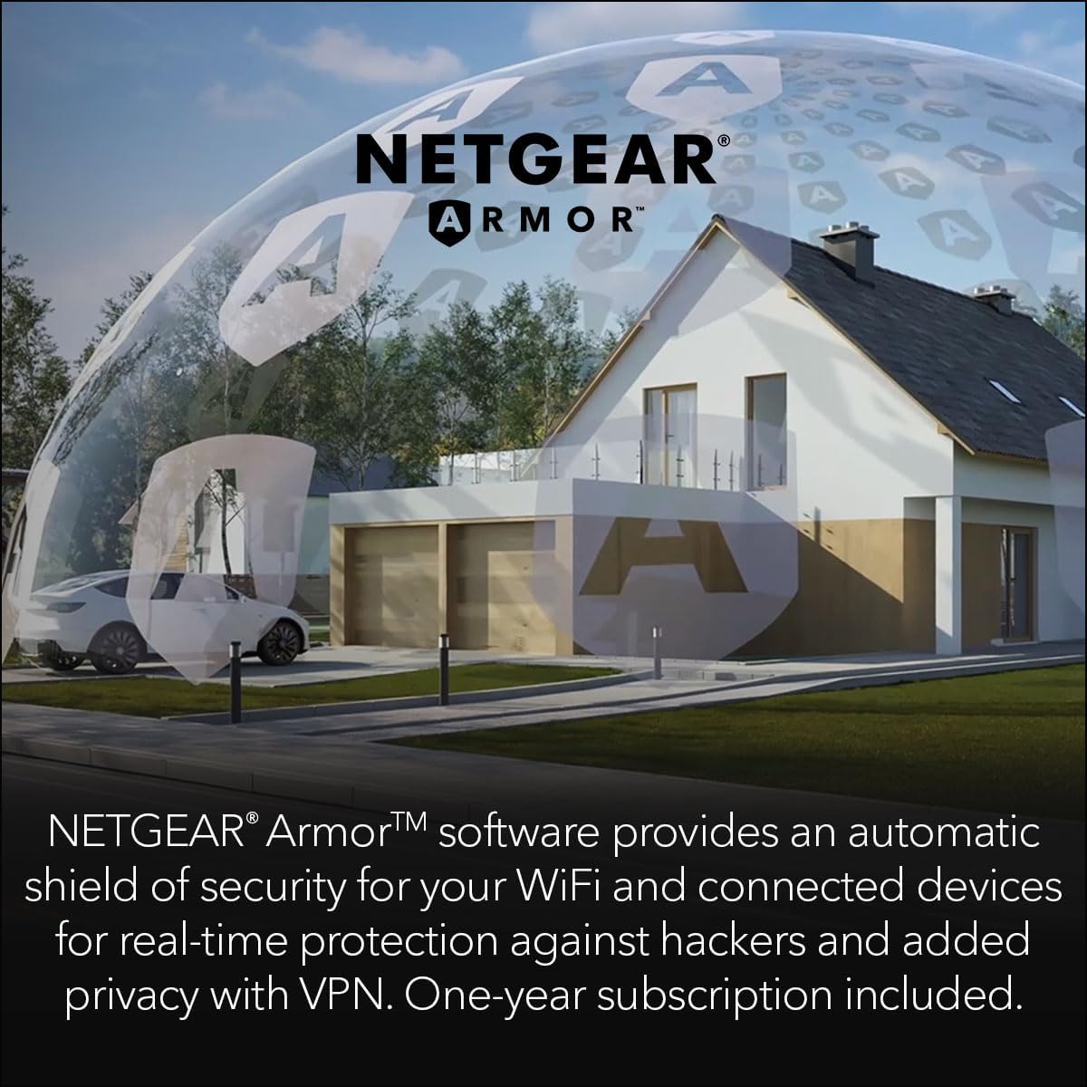 NETGEAR Orbi Tri-Band WiFi 6 Router (RBR860S) - Coverage up to 2,700 sq. ft, 100 Devices -10 Gig Internet Port - AX6000 802.11ax (up to 6Gbps) (Renewed)