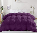 Super Soft 1000-TC All Season Down Alternative Comforter & 2pc Pillow Shams Twin XL Size 68 x 92 Inches Decorative Pintuck Comforter 100% Egyptian Cotton 600-GSM Fill & 8-Corner Tabs