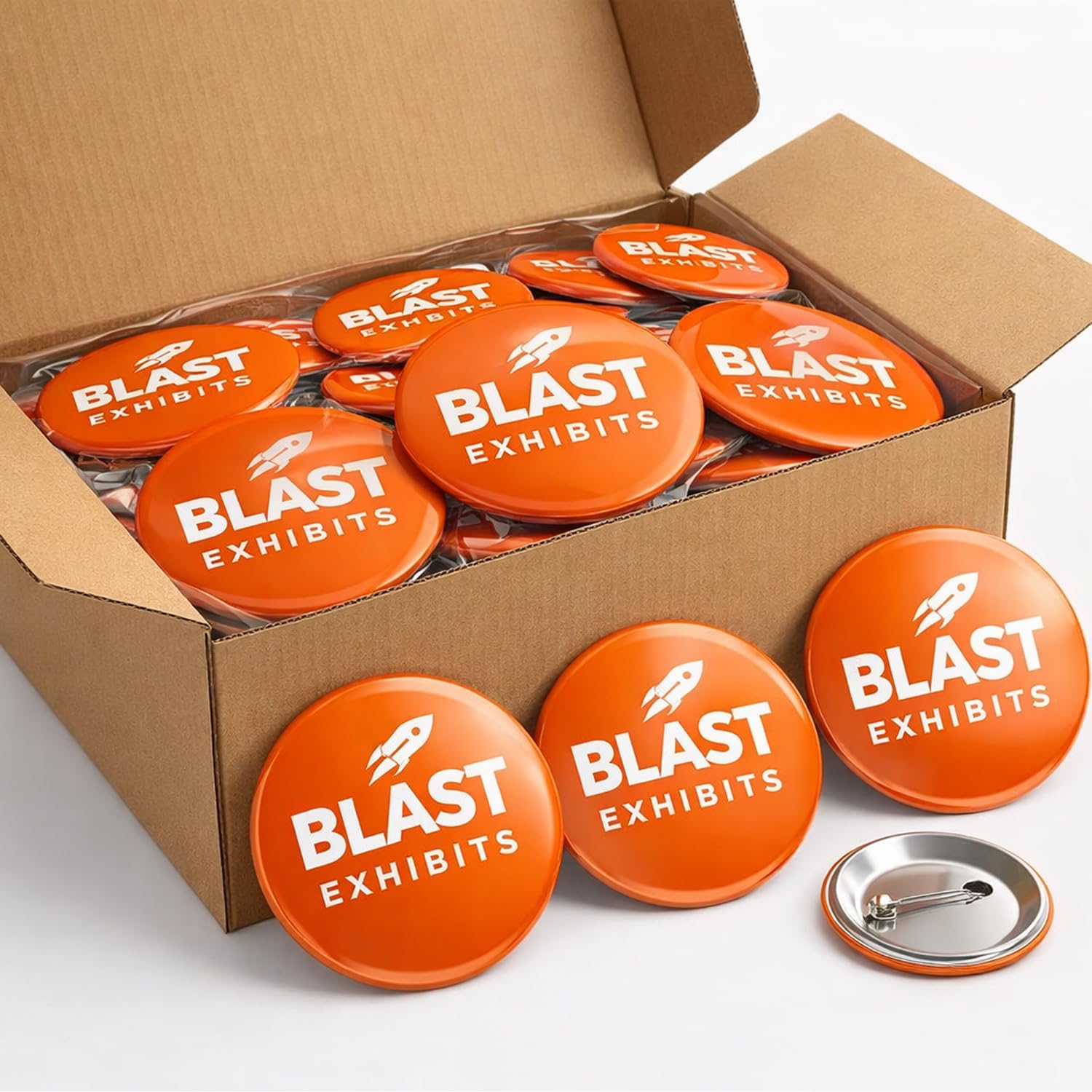 Custom Pins, Personalized Button Pins with Photo, Logo or Text | Custom Pins for Events, Campaigns, Memorials & Gifts | Glossy, Scratch-Resistant