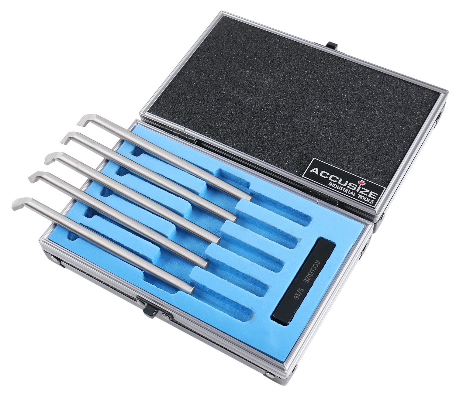 Accusize Industrial Tools 5/16'' 6 pcs Hss Internal Threading and Boring Tool Set, 2663-2002
