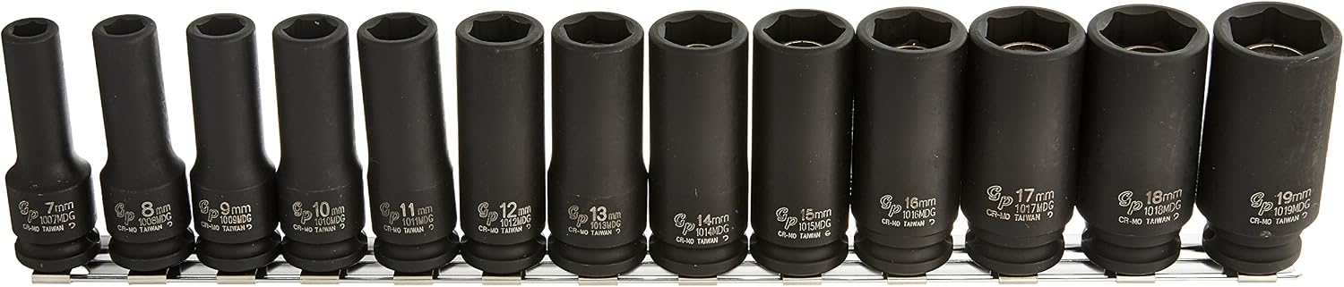 Grey Pneumatic 1213MDG Impact Socket Set
